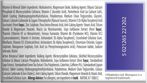 Menopace Vitabiotics Plus, Pack Of 56