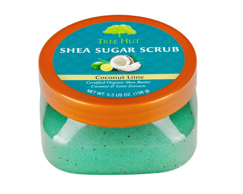 Tree Hut Shea Sugar Scrub Coconut Lime 18oz:00303