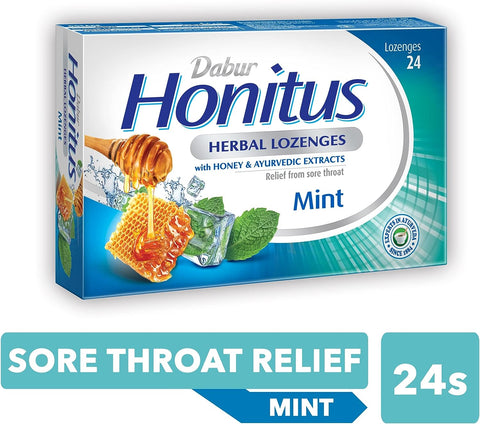 Dabur Honitus Herbal Lozenges Mint 24