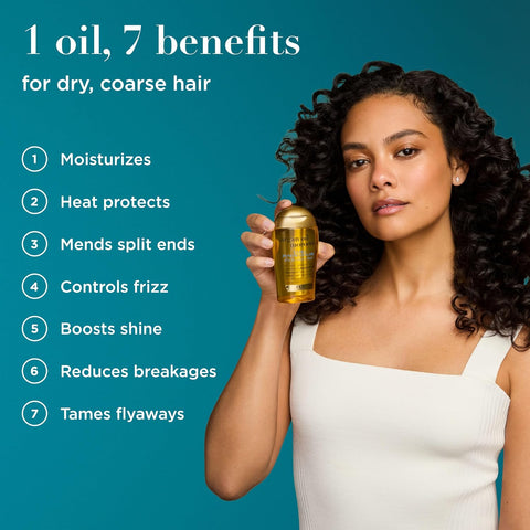 OGX MORO OIL 100ML ARGAN OIL penetrating - Image 4