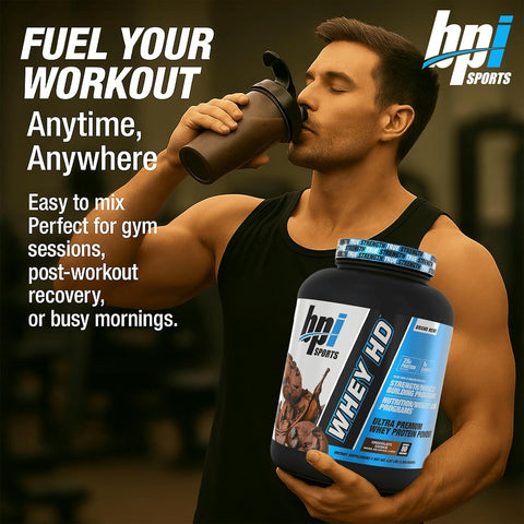 BPI WHEY HD 50SRV 4.1LB CHOCO COOKIES