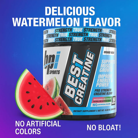 BPI Sports Creatine Powder - Watermelon Cooler, 300g, 50 Servings – image 2