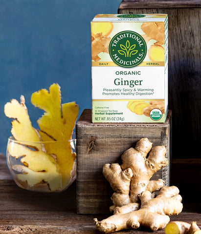 Traditional Medicinal Ginger, 16 Teabags
