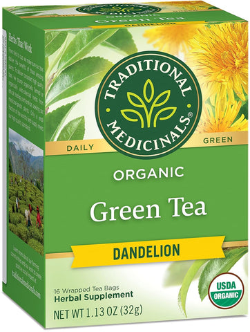 Traditional Medicinals Green Tea Bags - 16 Bags