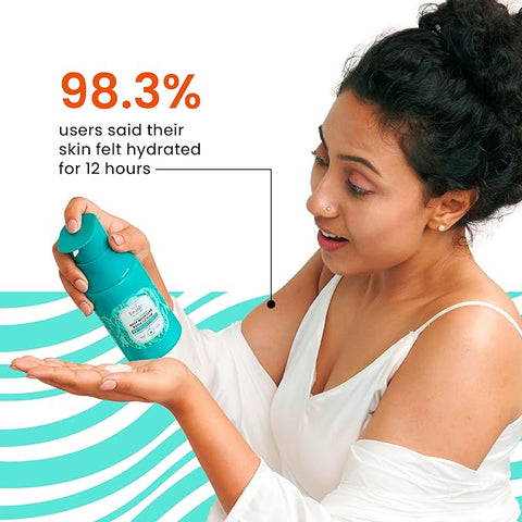 Foxtale Hydrating Body Lotion 72 Hr Hydration, Lightweight Serum-In-Lotion With Hyaluronic Acid & Ceramides