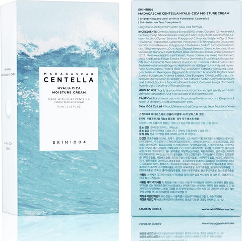 Skin1004 Madagascar Centella Hyalu-Cica Moisture Cream 75Ml