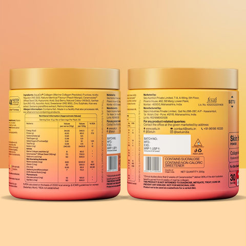 Setu Skin Youthful Powder Peach Mango flavor 300g