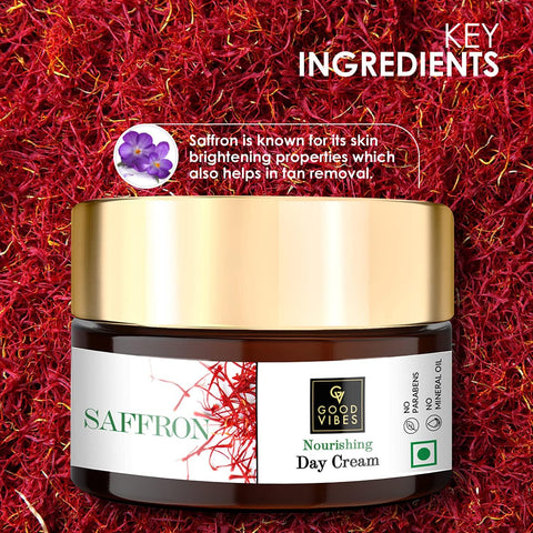 Good Vibes Saffron Nourishing Day Cream 100 gm