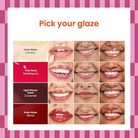 Foxtale Brightening Lip Balm With Peptides, Vitamin C & Hyaluronic Acid - Light Mauve Glaze