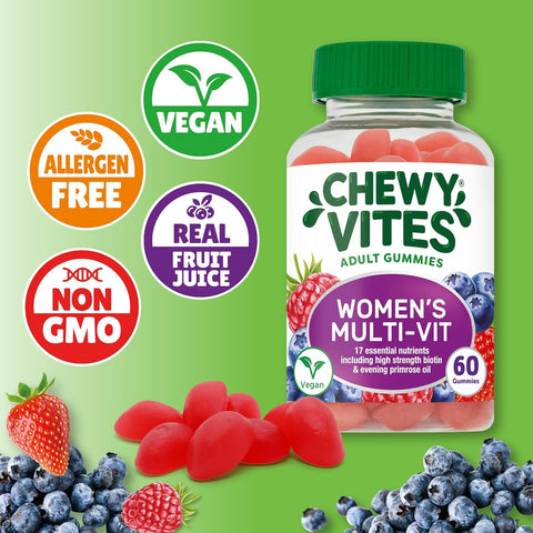 Chewy Vites Womens Multi- Vitamin Gummies 60'S