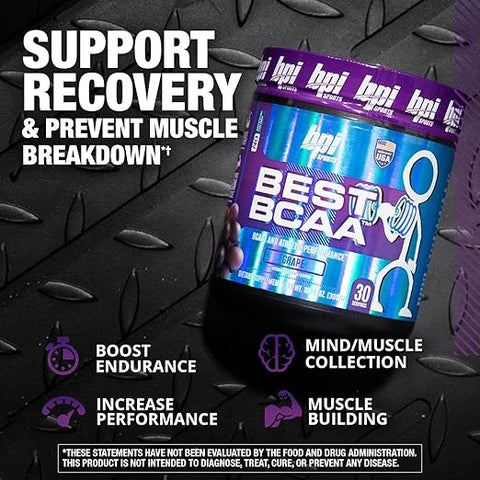 BPI Best BCAA 30serv Grape 300g