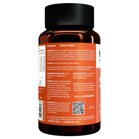 HK Vitals Multivitamin (90 Tablets) | For Men And Women | With Zinc, Vitamin C, Vitamin D3, Multiminerals & Ginseng Extract