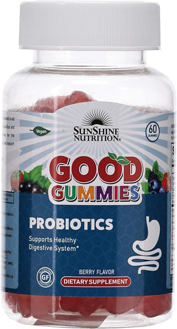 Sunshine Nutrition Good Gummies Probiotics 60's