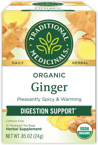 Traditional Medicinal Ginger, 16 Teabags