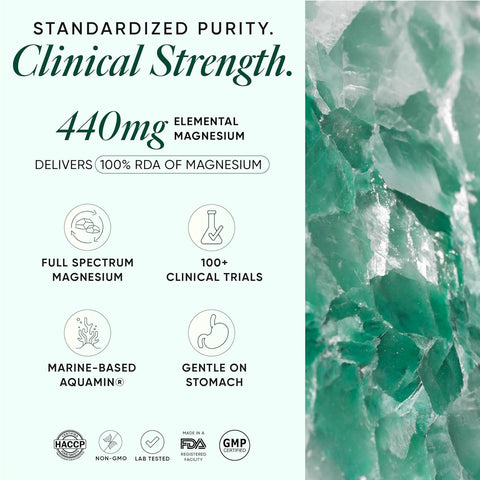 Wellbeing Nutrition Ultra Strength Magnesium+ 60 Capsules in a bottle