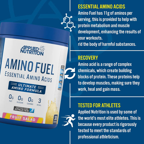 Applied Amino Fuel Eaa Icy Blueraz 390g