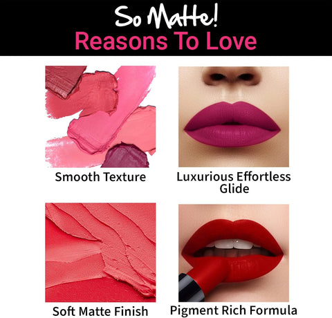 Nykaa So Matte! Lipstick  Devious Pink 03