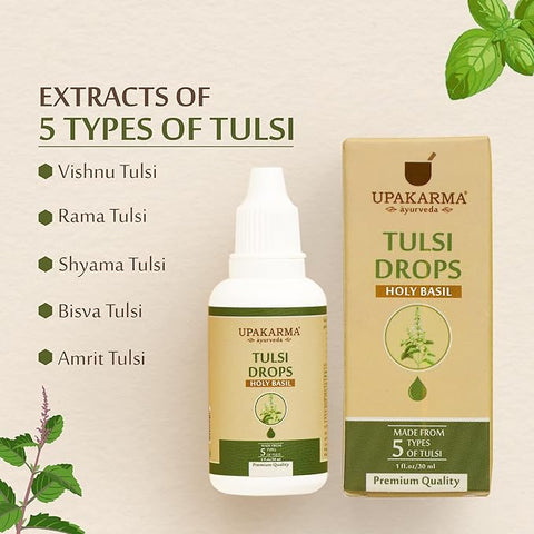 UPAKARMA Ayurveda Tulsi Drops 30 ml