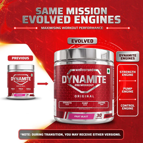 Wellcore Dynamite Pre-Workout - Citrulline Complex, Energy Boost - 420g – image 5