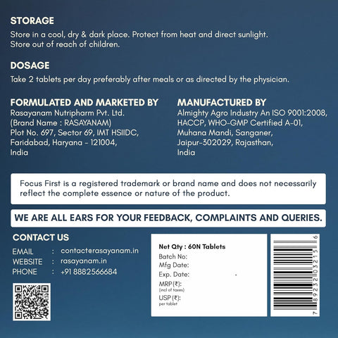 Rasayanam Liver Detox Supplement 60 Tablets