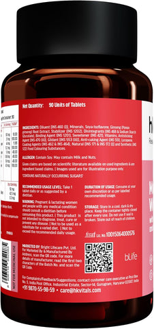 HK Vitals Multivitamin Plus Women (30 Tablets) | Daily Multivitamin For Women | For Energy, Joints, Skin & Hair