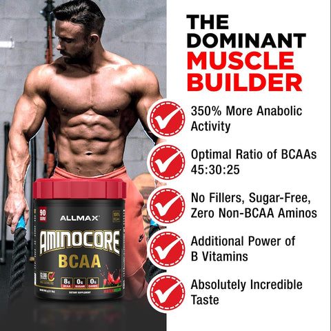 Allmax Nutrition Aminocore Bcaa Fruit Punch 315g