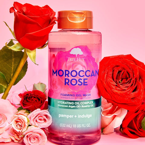Tree Hut Moroccan Rose Foaming Gel Wash 532Ml