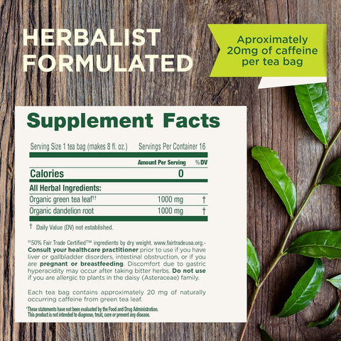 Traditional Medicinals Green Tea Bags - 16 Bags