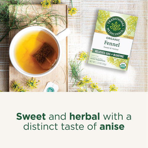 Traditional Medicinal Fennel Organic, 16 Teabags