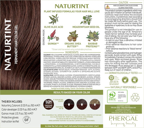 NATURTINT 5.7-LIGHT CHOCO CHESTNUT 165ML