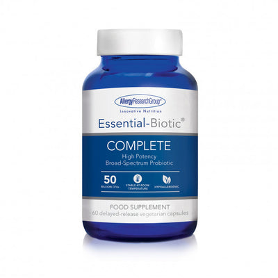 كبسولات Allergy Research Essential Biotic Complete، 60 كبسولة