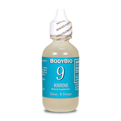Body Bio Ionic Liquid Mineral 9 Iodine 60ml