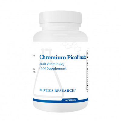 Biotics Research Chromium Picolinate (With/Vitamin B6) 100Caps