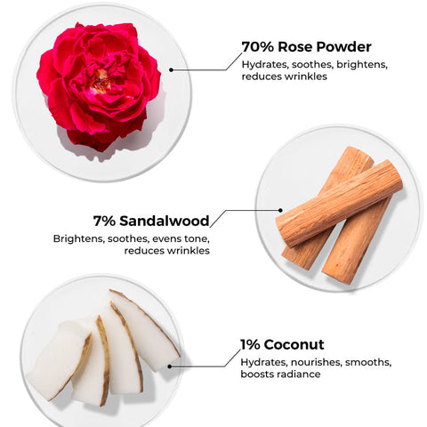 Brillaire Real Rose Face Wash 15Gm