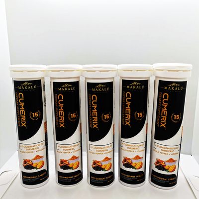 Makalu CUMERIX, curcumin turmeric supplement - Pack of 5