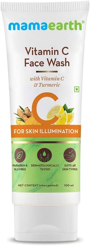 Mamaearth Vitamin C Face Wash for Skin Illumination 100ml