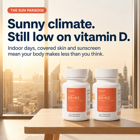 Valeo Vitamin D3 + K2 - 90 tablets
