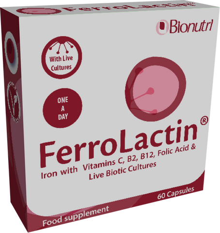 BioNutri Ferrolactin 60 Capsules