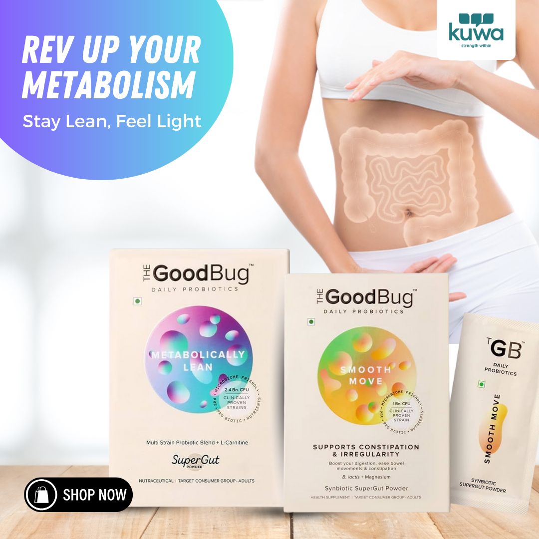 Buy The Good Bug Metabolically lean Sachet + The Good Bug Smooth Move ...