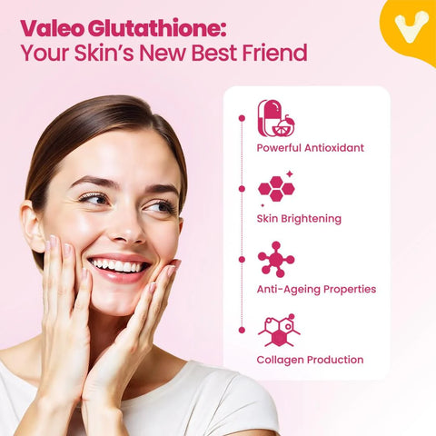 Valeo Glutathione+ Effervecent Tabs