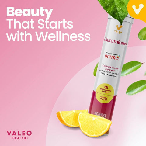 Valeo Glutathione+ Effervecent Tabs