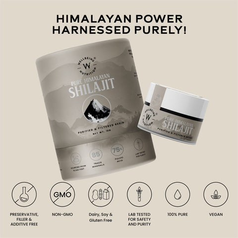 Wellbeing Nutrition Shilajit Silver 10gms