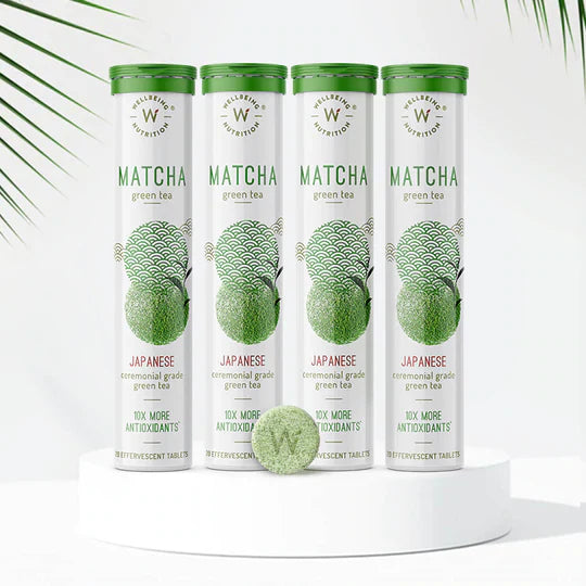 Wellbeing Nutrition Matcha Green Tea (Pack of 4)