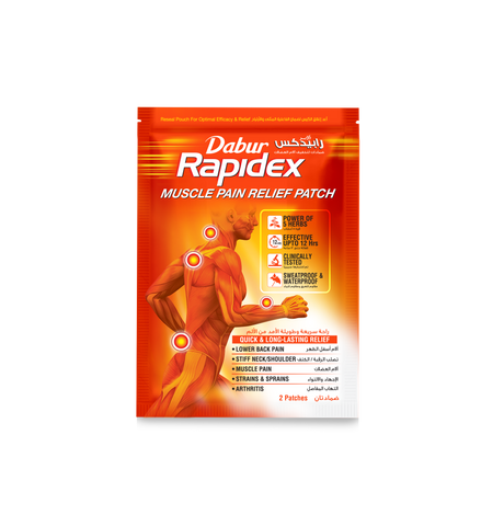 Dabur Rapidex Pain Relief Patches, 2pcs