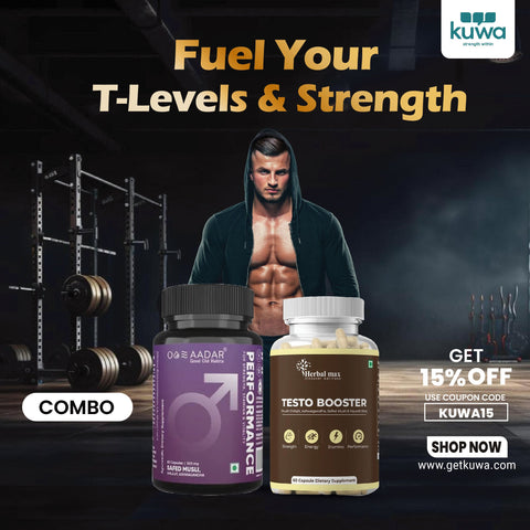 Herbalmax Testo Booster & Aadar Performance Capsules