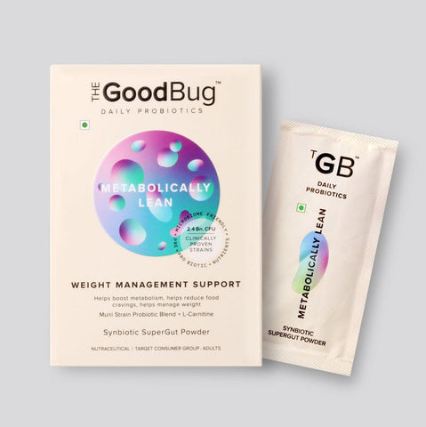 The Good Bug Metabolically lean Sachet + The Good Bug Smooth Move Sachet Pack of 15s