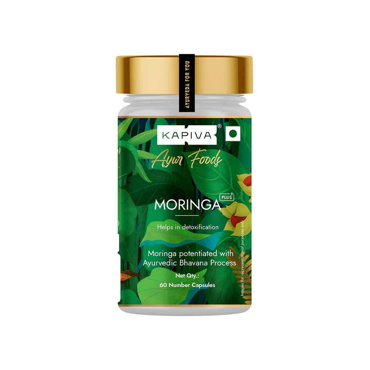 Kapiva Moringa Capsules 60 Caps Pack of 3