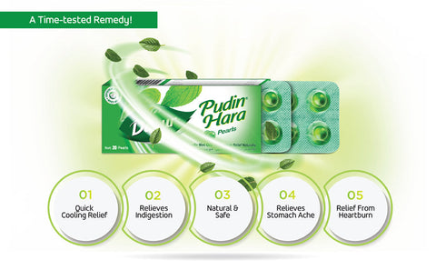 Dabur Pudin Hara Pearls, Pack of 20 Pearls