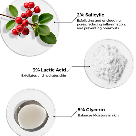 Brillaire Salicylic & Lactic Acid Body Wash 200Ml