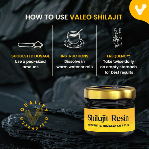 Valeo Pure Himalayan Shilajit Resin 20g